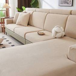 Shein All Season Soft Fleece Seat Cushion 1pc Loose Sofa Cover