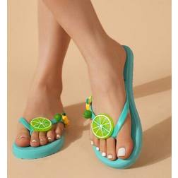 Shein Fashionable Lightweight Comfortable Eva Slippers - Blue