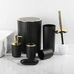 Shein 4/6pcs Bathroom Set, Hotel Bathroom Vanity Accessories