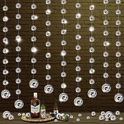 Shein Silver Disco Balls Garland 8 Strands Of Sparkling Decorations