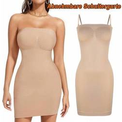 Shein Women Shapewear Slip Dress Tummy Control - Seamless