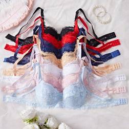 Shein Sexy Lace Women's Underwear Bra - Thin