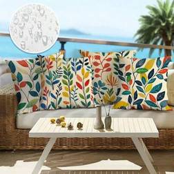 Shein Outdoor Twill Waterproof Pillowcase Set Of 4 Cushion Cover
