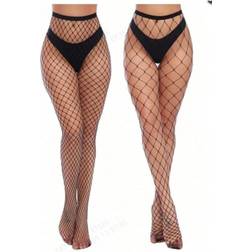 Shein Women High Waist Tights Fishnet Stockings - Thigh High Pantyhose