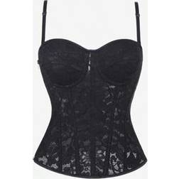 Shein Lace Corset Bodice For Women - Black