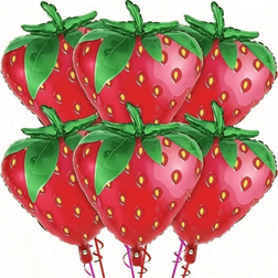Shein Strawberry-Shaped Balloon 6pcs