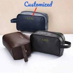 Shein Custom Name Or Letters Travel Large Capacity Men Cosmetic Bag - Personalized