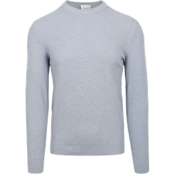 Profuomo Pull Col Rond Clair Bleu
