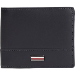 Tommy Hilfiger Corporate Leather Bifold Wallet - Space Blue