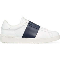 Valentino Garavani Calfskin Open - White Marine