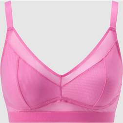 Understatement Mesh Support Bra - Candy Pink