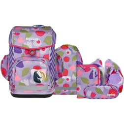 Ergobag Cubo Light Backpack Set - Flower Powbear