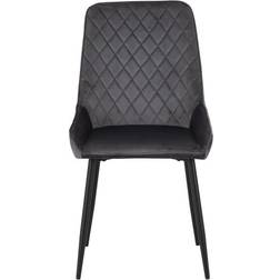SECONIQUE Avery Grey Kitchen Chair 90cm 2pcs