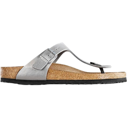 Birkenstock Gizeh Birko-Flor - Silver