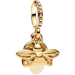 Pandora Glow In The Dark Firefly Dangle Charm - Gold/Yellow