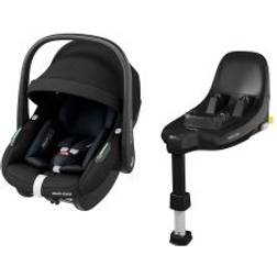 Maxi-Cosi Pebble S I-Size Car Seat and Base Bundle Tonal Black