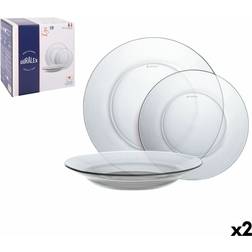 Duralex Lys Transparent 18 Delar Servis 18st