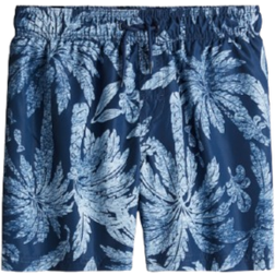 H&M Swim Shorts - Dark Blue/Palm Trees (1274301002)