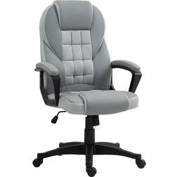 Homcom Executive High Back Grey Office Chair 120cm