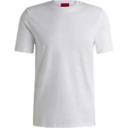 HUGO BOSS Dimerstee Mercerised T-shirt - White