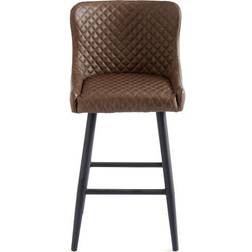 Dunelm Montreal Brown Bar Stool 99cm