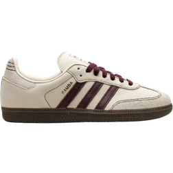 adidas Samba OG W - Wonder White/Maroon
