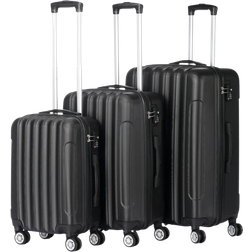 FCH Spinner Suitcase Set of 3 - Black