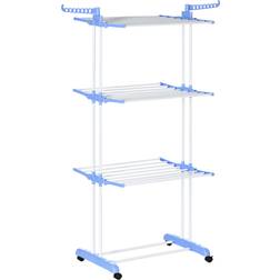 Homcom Foldable 4 Tier Clothes Airer