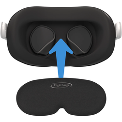 Digicharge VR Lens Cover Protector Cap for Meta Quest 3S, 3, Rift S, Reverb