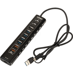 Nitro Concepts UH1 10-Port Hybrid USB Hub