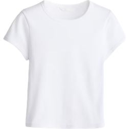 H&M Fitted T-shirt - White