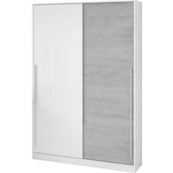 Dmora 2 Door Manifactured White Wardrobe 120x200cm