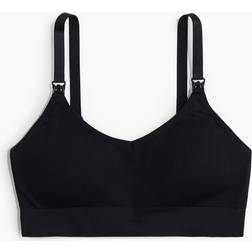 H&M Sort MAMA Seamless Ammesports-Bh XS