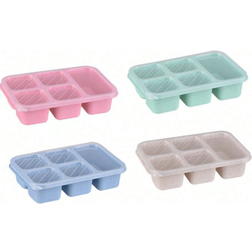 Shein pc Nordic Style Grid Bento Box Food Container