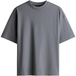 H&M Oversized Fit T-shirt - Dark Grey