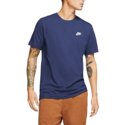 Nike Sportswear Club Men's T-shirt - Midnight Navy/White