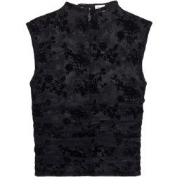 Abercrombie & Fitch Paloma Mesh Top - Black