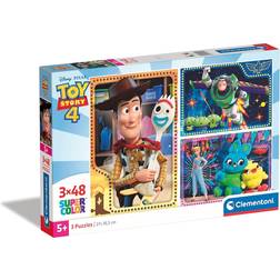 Clementoni Supercolor Disney Toy Story 4 3x48 Pieces