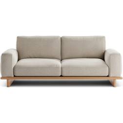 Dunelm Nook Boucle Natural Sofa 197cm 3 Seater