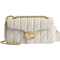 Coach Tabby Shoulder Bag 26 with Pillow Quilting - Brass/Chalk