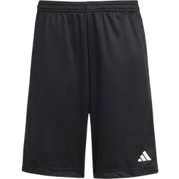 adidas Train Essentials Logo Regular Fit Shorts Black White 11-12Y