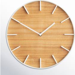 Yamazaki Home Rin Ash Wall Clock 26.4cm