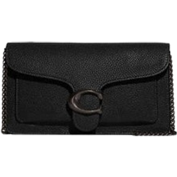 Coach Tabby Clutch with Chain - Pewter/Black