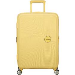 American Tourister SoundBox Spinner Expandable 67cm - Pastel Yellow
