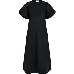 Neo Noir Illana Poplin Dress - Black