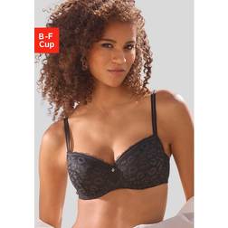 Vivance Schalen-BH Damen Cup C - Schwarz