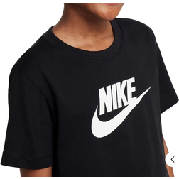 Nike Futura Cropped T-Shirt - Musta/Valkoinen