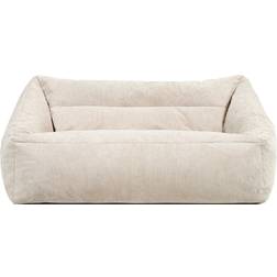 Bean Bag Bazaar Icon Corduroy Refillable Beige Bean Bag