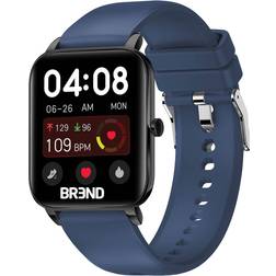 Brend Smartwatch Til Kvinder Og Mænd Sportsur Med Skridttæller Blå