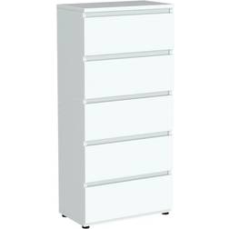 Spot on Dealz Modern White Chest of Drawer 48x104cm
